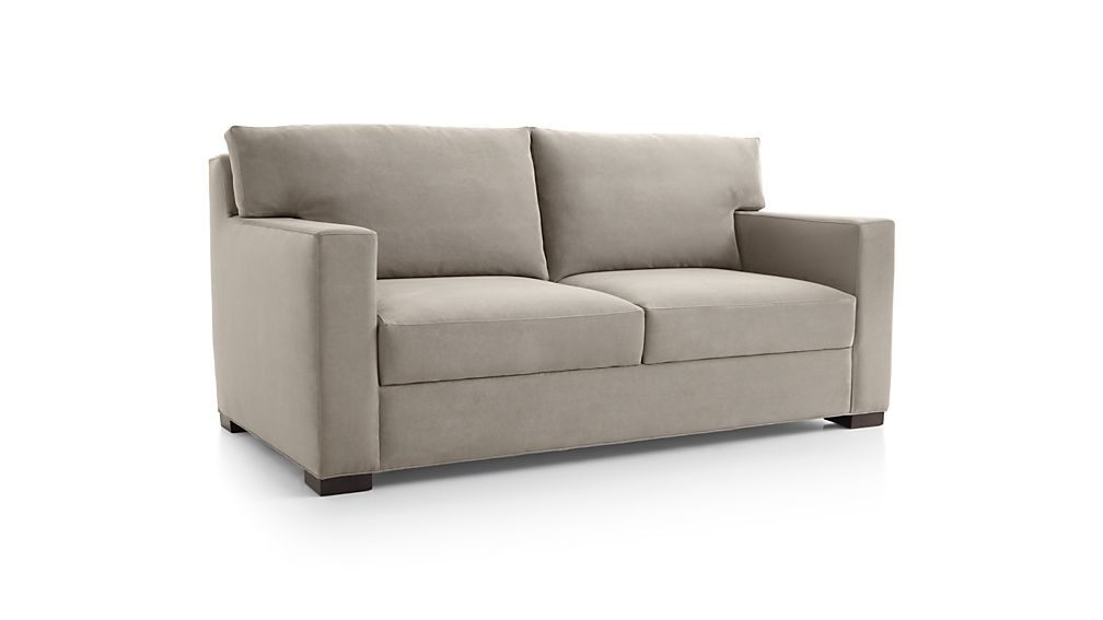 Axis Ii Queen Ultra Memory Foam Sleeper Sofa | Crate And Barrel intended for Creating a Cozy Living Space with a Sleeper Sofa and Arm Chair