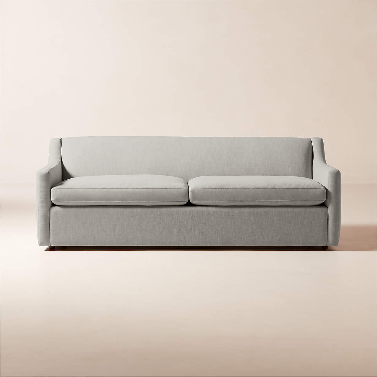 Sentosa Grey Performance Fabric Sleeper Sofa | Cb2 with regard to The Ultimate Guide to Caring for Your Austen Foam Grey Performance Fabric Furniture