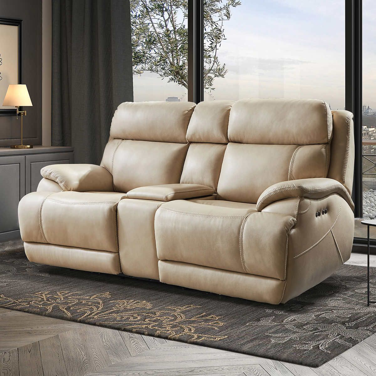 Top Grain Leather Console Loveseat At Marianne Carruthers Blog throughout Thornton Top Grain Leather 3 Piece Zero Gravity Reclining Living Room Set
