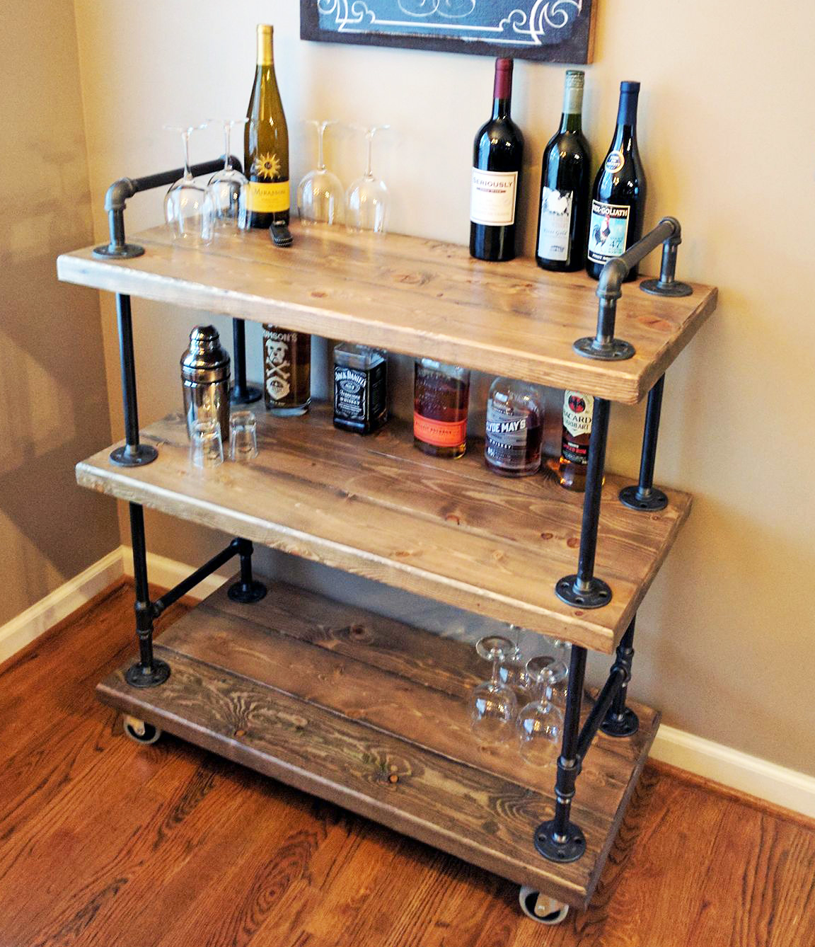 Antique Oak Bar Cart | General Finishes Design Center for Unveiling the Charm of the Barnes Bar Cart A Deep Dive
