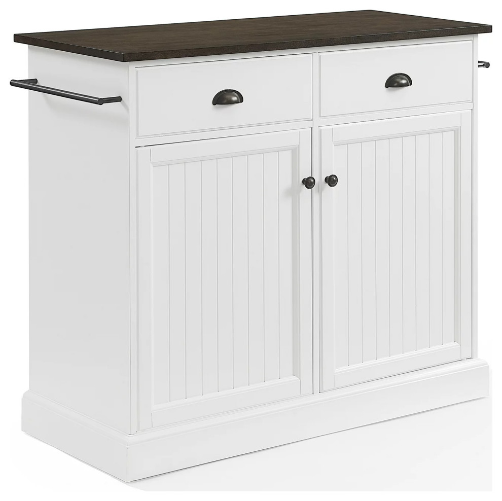 White and Dark Brown Kitchens: A Timeless Color Palette Explained