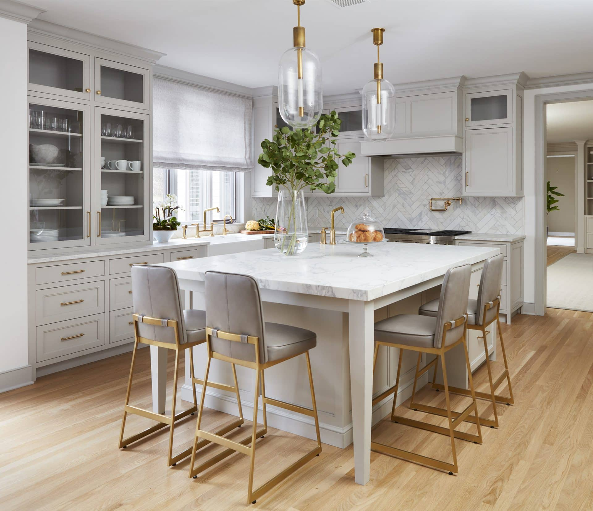 Custom Kitchen: Timeless & Contemporary Look | Bilotta within Preserving the Beauty of Your Vintage Mahogany Kitchen Features
