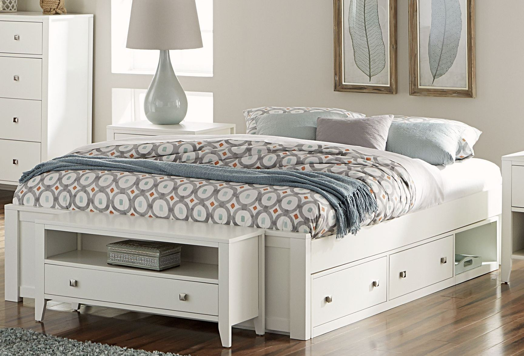 King Platform Bed With Headboard Storage At Maria Miller Blog within Storage