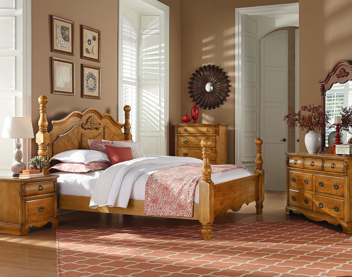 Majik | Georgetown Queen Poster Bed, Dresser, Mirror, Chest ... with regard to Choosing the Right Bedroom Set for Your Needs