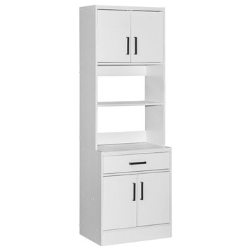 Microwave Shelf - Shop Online | Houzz with Better Home Products Shelby Kitchen Wooden Microwave Cart In White