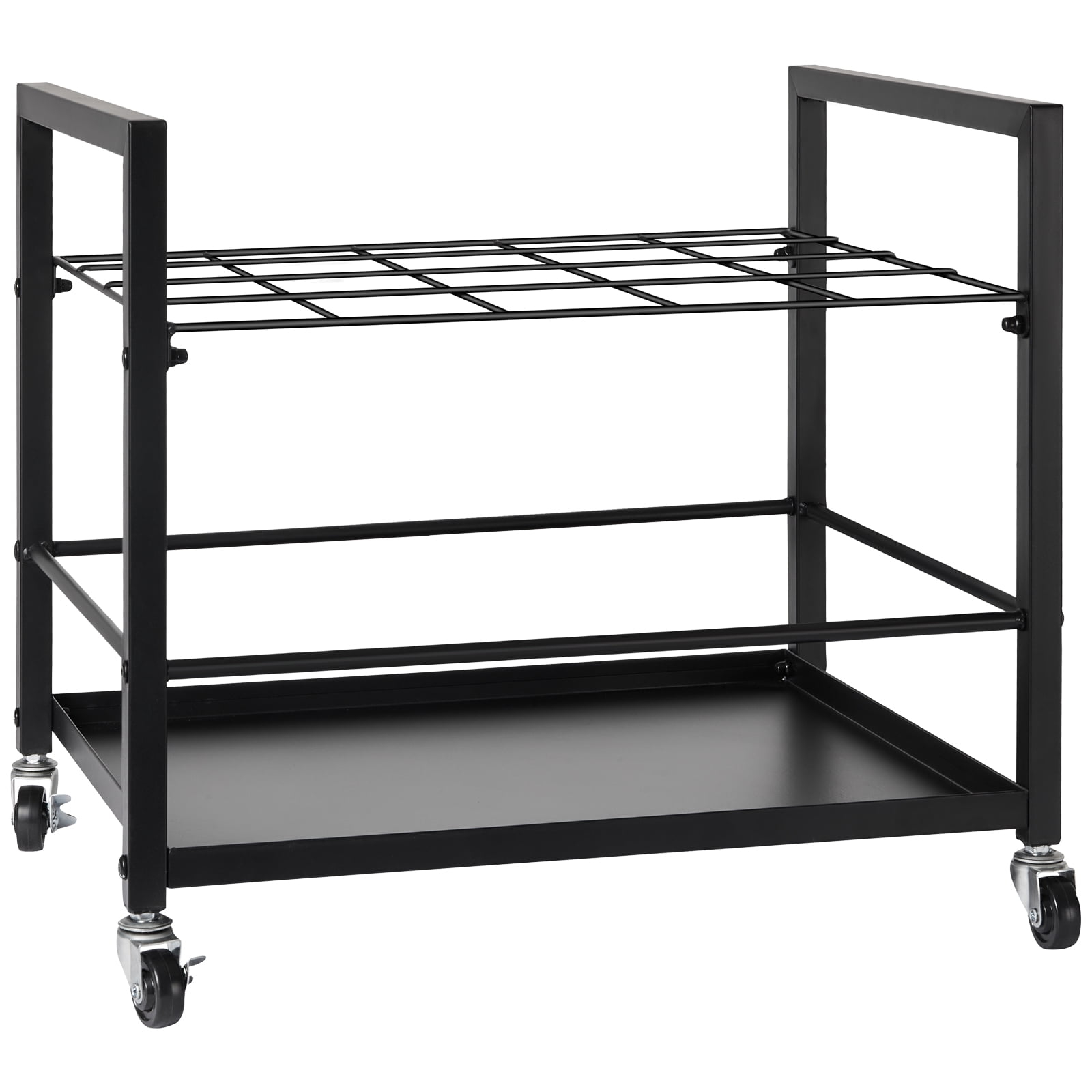 Skyshalo Mobile Blueprint Organizer, 20-Slot Metal Storage Cart With ... for The Ultimate Guide to Choosing the Right Evander Cart for Your Needs