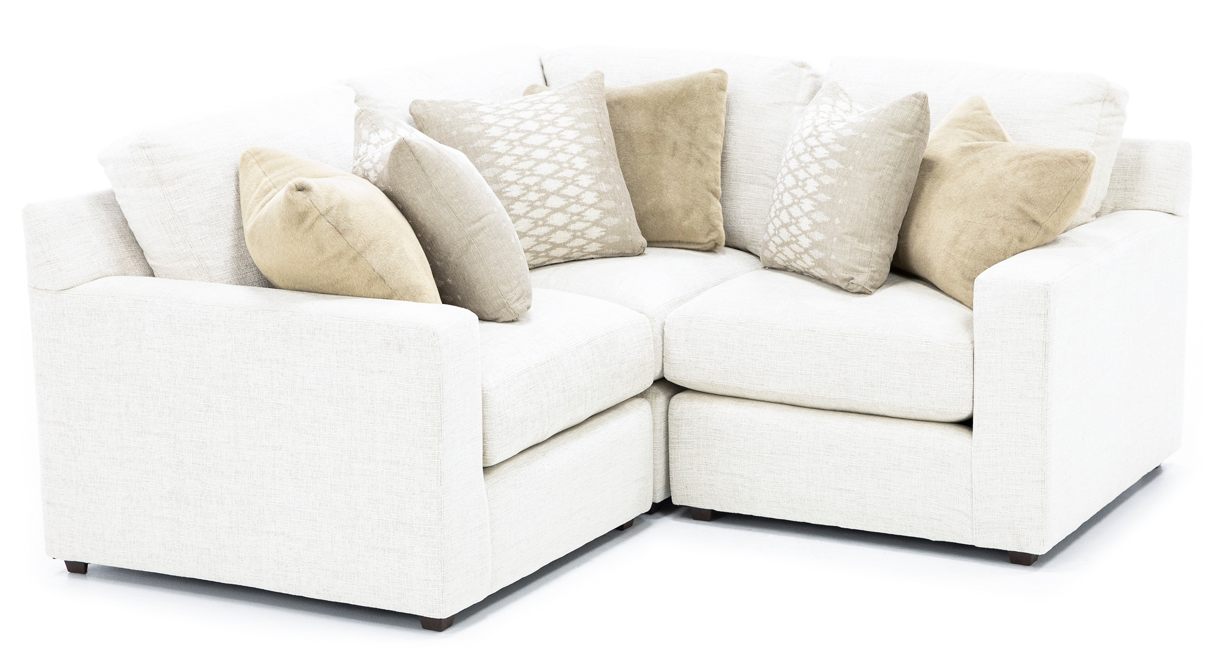Soho 3-Pc. Modular | Steinhafels throughout Choosing the Right Brown Arc Vegan Leather Sofa for Your Space