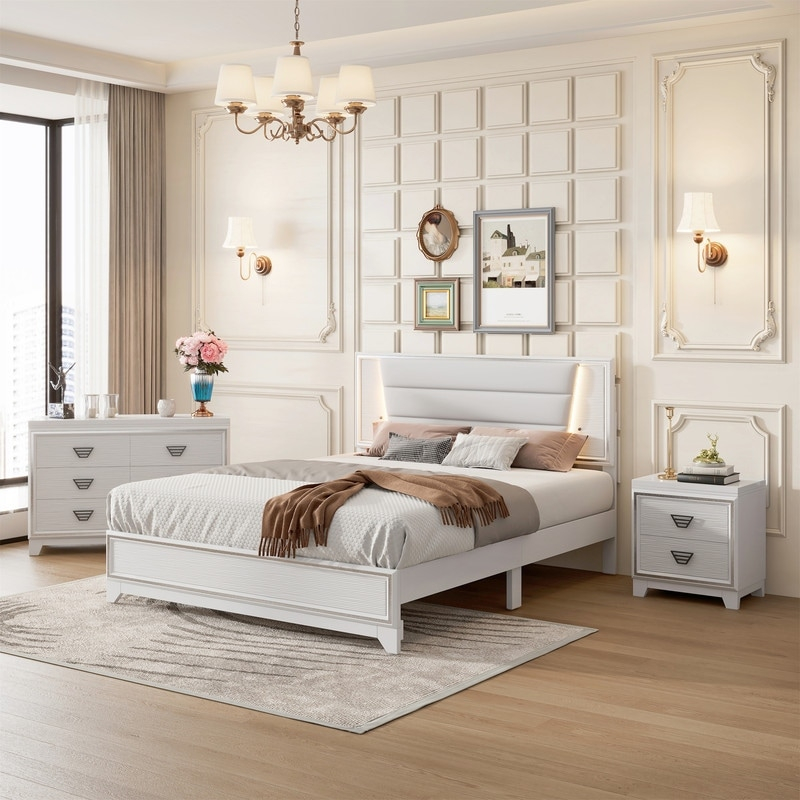 Unveiling the Craftsmanship Behind the Cassie White Queen Wood Bedroom Set