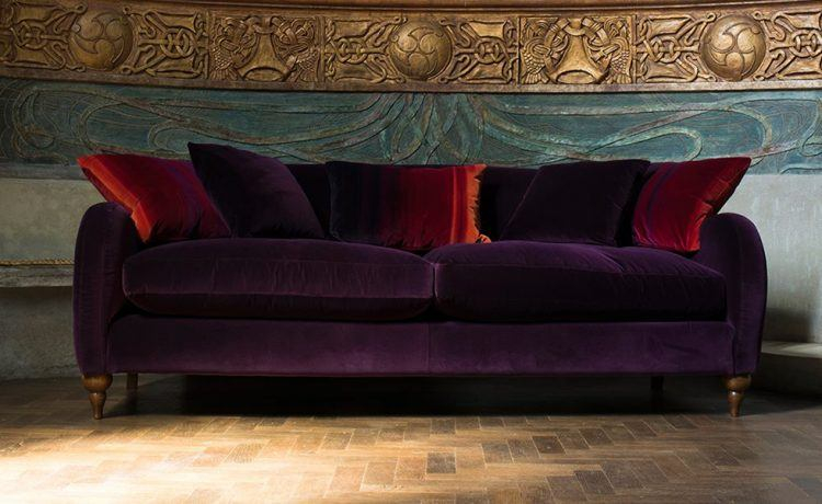 20 Beautiful And Comfortable Velvet Sofa Designs throughout Decoding the Comfort of a Home Square Velvet Sofa Set