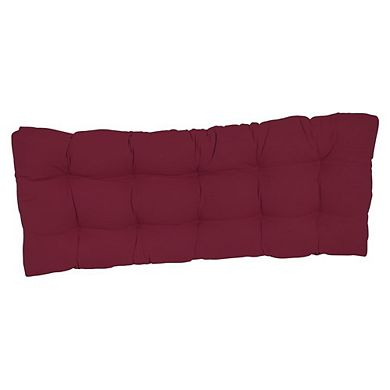 Blazing Needles 51-Inch By 19-Inch Tufted Solid Twill Bench Cushion with regard to 51-Inch By 19-Inch Tufted Solid Twill Bench Cushion