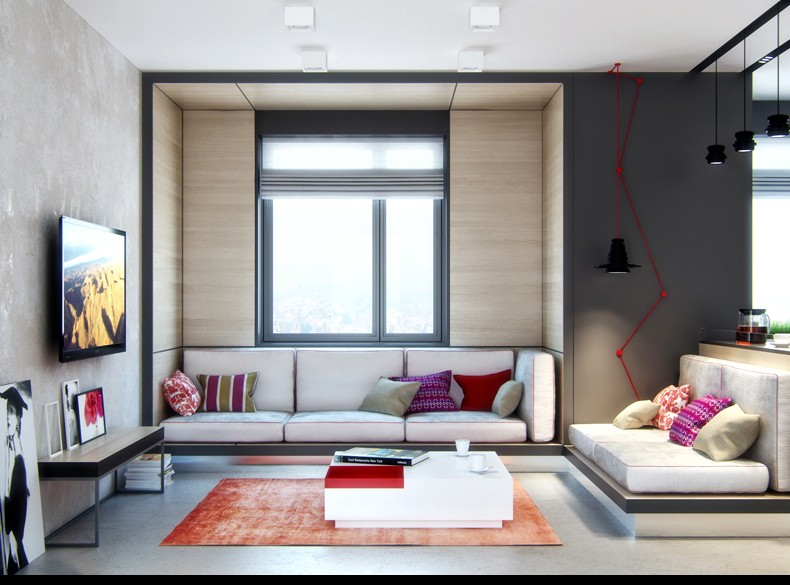 Built In Sofas On Inspirationde in 10 Built-In Sofas For Lounging In Style