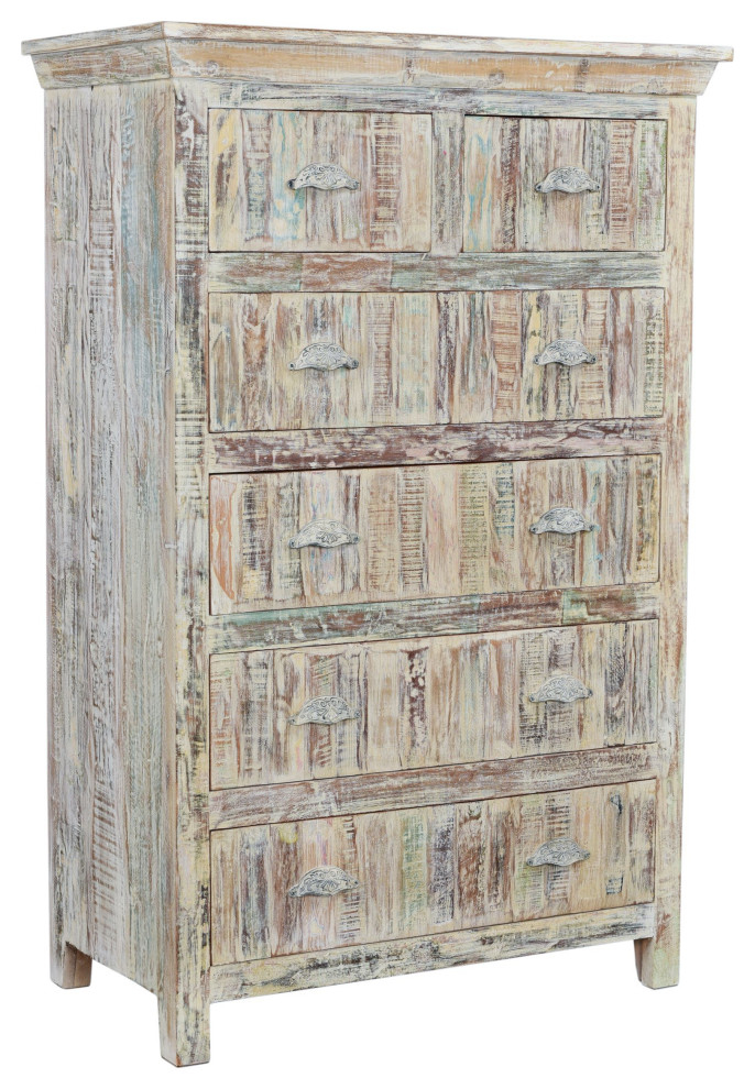 Cassidy 6-Drawer Tall Chest - Farmhouse - Dressers - By Taran Design ... inside Understanding Quality Craftsmanship The Cassidy 6-Drawer Tall Chest Perspective