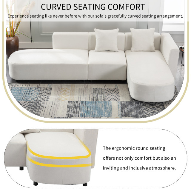 Gewnee Luxury Modern Style Living Room Upholstery Sofa - Transitional ... in