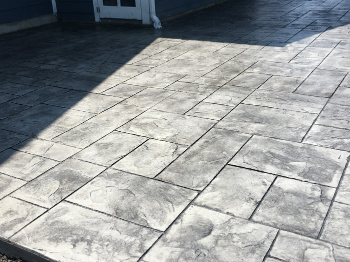 Gray Concrete With Deep Charcoal Release – Majestic Ashlar Stamp – The ... within Dillon 5 Narrow Concrete Gray A Deep Dive into Design and Durability