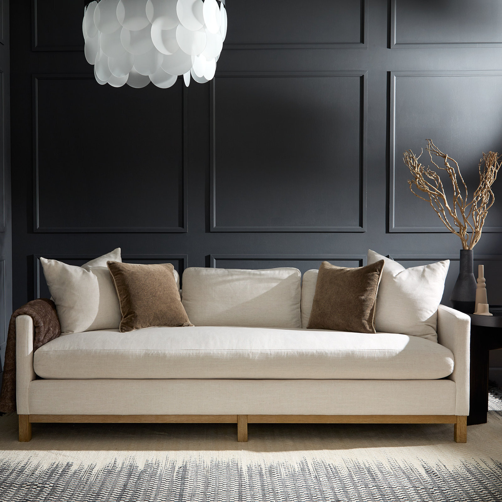 Single Cushion Sofa With Chaise | Cabinets Matttroy with