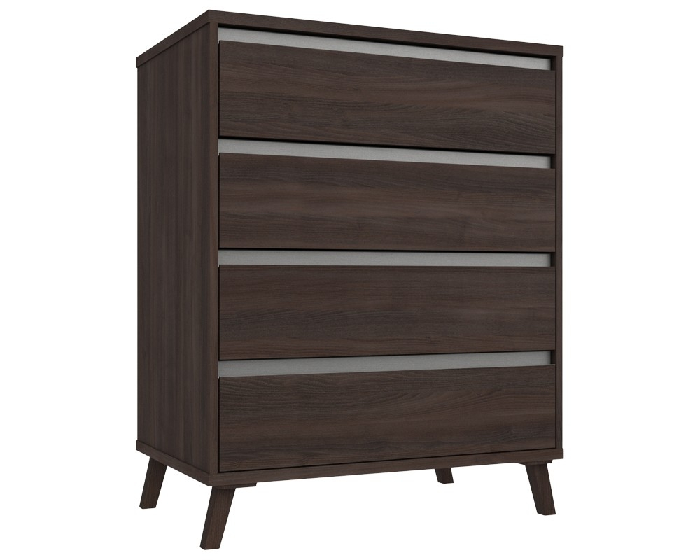 Thames Truffle Oak 4 Drawer Chest for 4 Drawer Chest Truffle