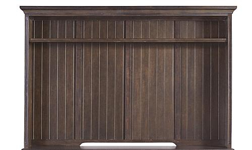 Tidewater 62" Console Entertainment Wall At Futonland throughout