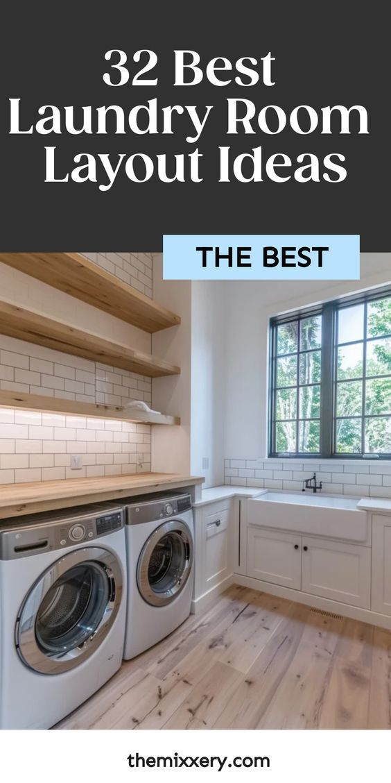 32 Best Laundry Room Layout Ideas For Every Home | Laundry Room Layouts ... pertaining to Mastering Laundry Room Layouts for Ultimate Home Convenience