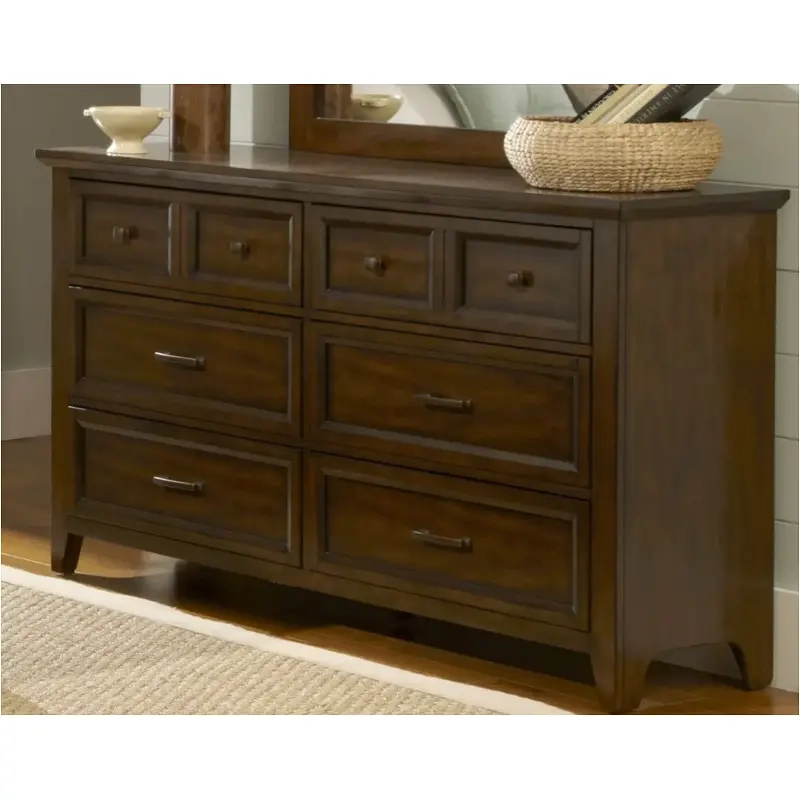 461-Br31 Liberty Furniture Laurel Creek 6 Drawer Dresser with