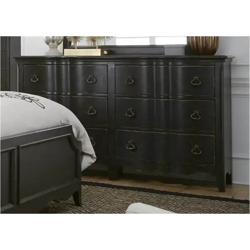 493-Br31 Liberty Furniture Chesapeake 6 Drawer Dresser regarding The Craftsmanship Behind the 439-BR31 6-Drawer Dresser