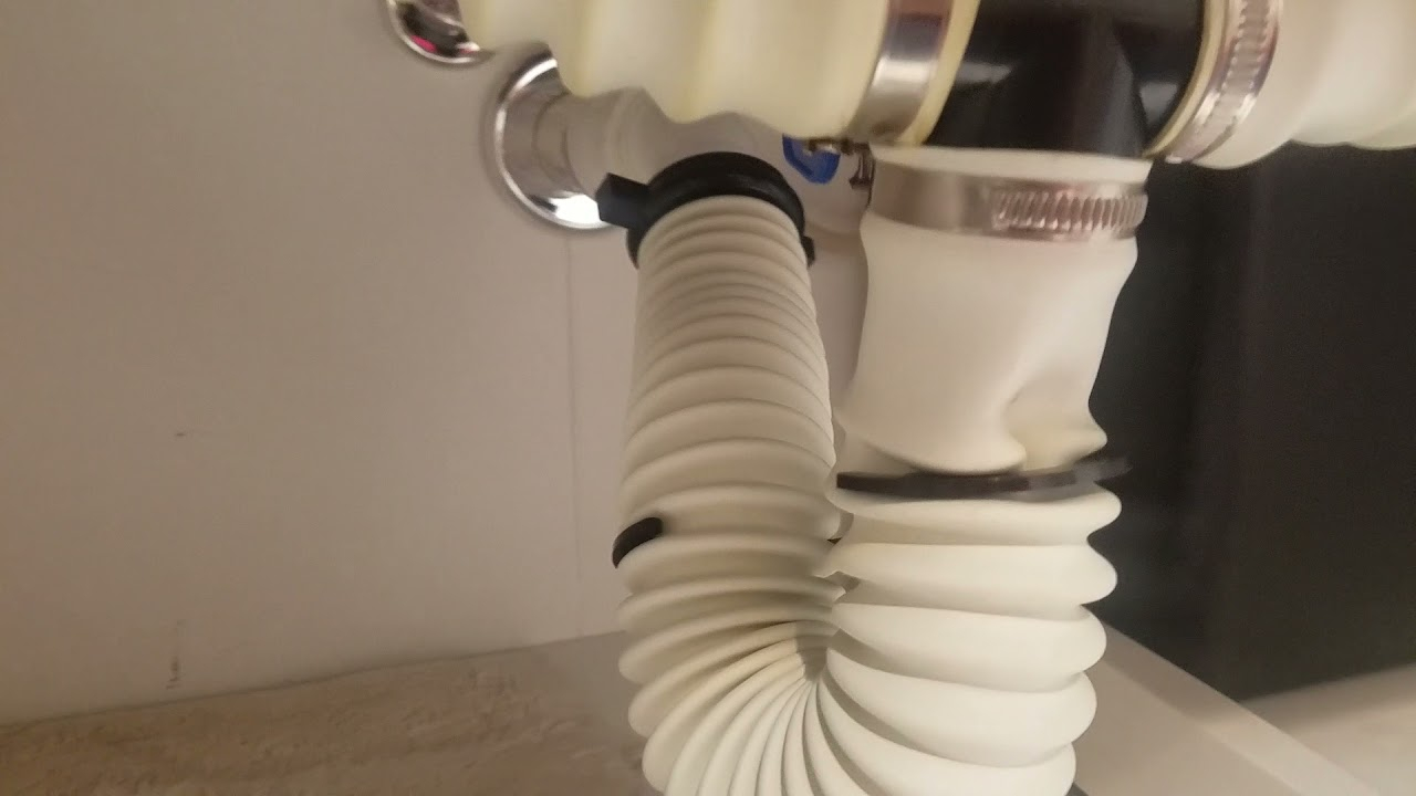 Double Basin Simple Drain Kit For Double Basin Sinks - Youtube regarding