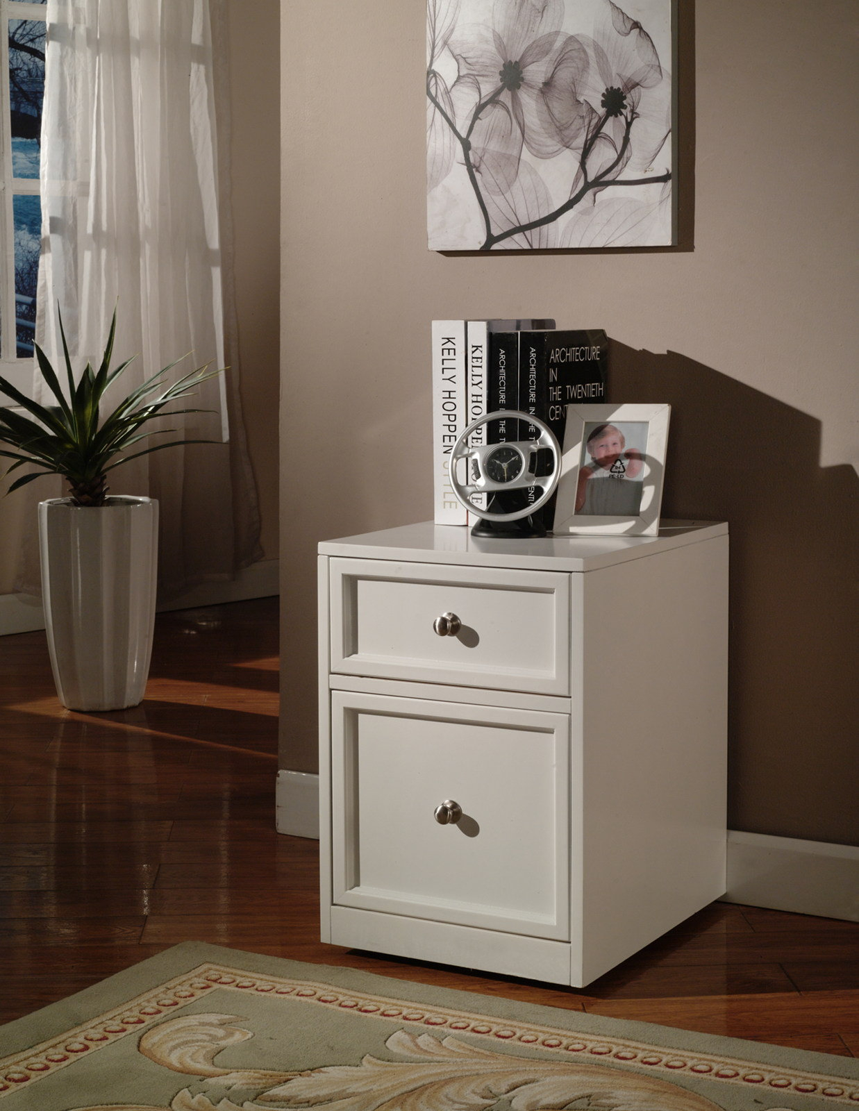 Emma Mason Signature Havant 5-Piece L-Shaped Modular Office Credenza In ... with