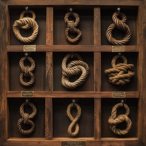 Free Vintage Rope Display Image | Download At Stockcake within Preserving Craftsmanship The Enduring Appeal of Heritage Rope Floor Lighting