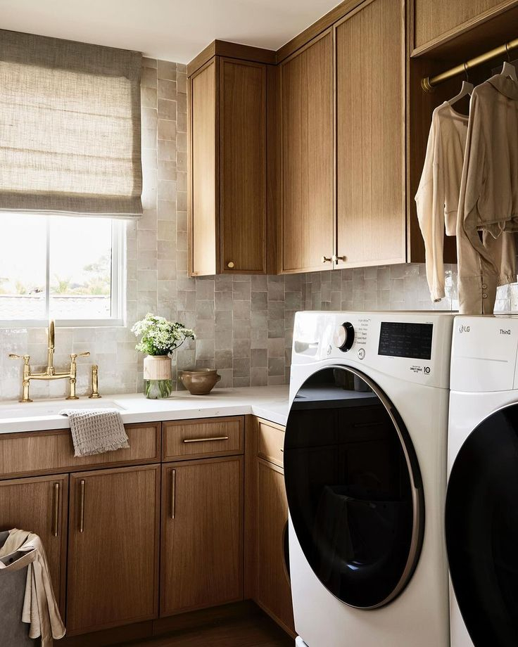 Lindye Galloway | Rooms That Do The Work ?? Laundry Rooms Might Not Be ... pertaining to Beyond Utility The Most Beloved Laundry Rooms of Early 2020