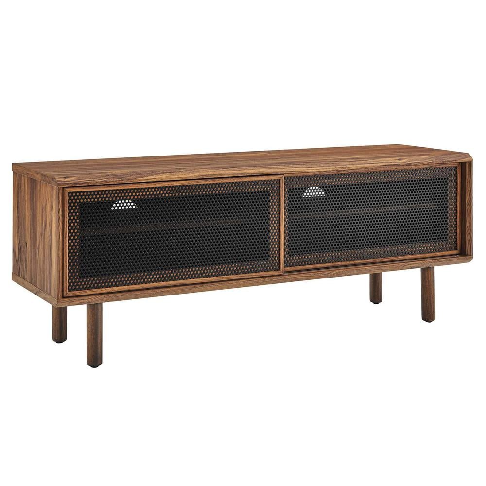 Modway Kurtis Modern Mdf And Particleboard Tv Stand For Tvs Up To 52 ... in The Perfect Fit The Kurtis 47" TV Stand Charcoal Explained