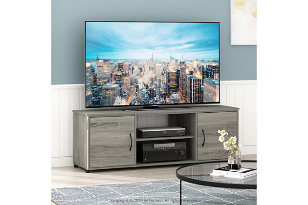 Montale 60" Tv Stand With Doors | Ashley inside