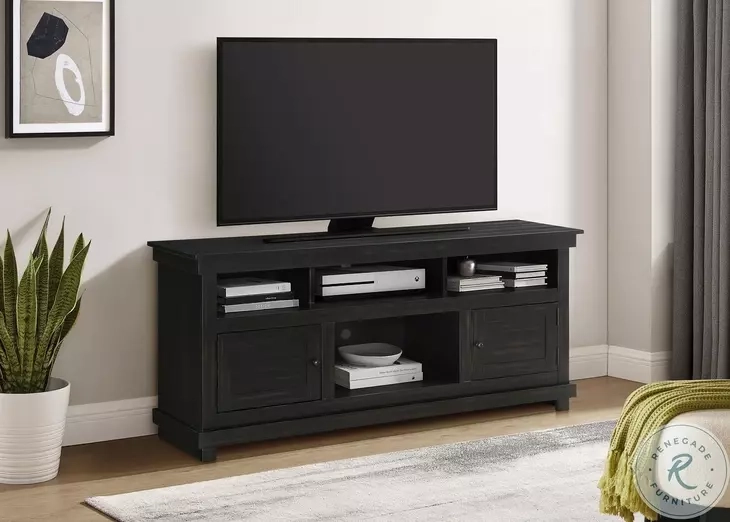 Payne Distressed Java 60" Tv Stand From Coaster Furniture | Coleman ... with