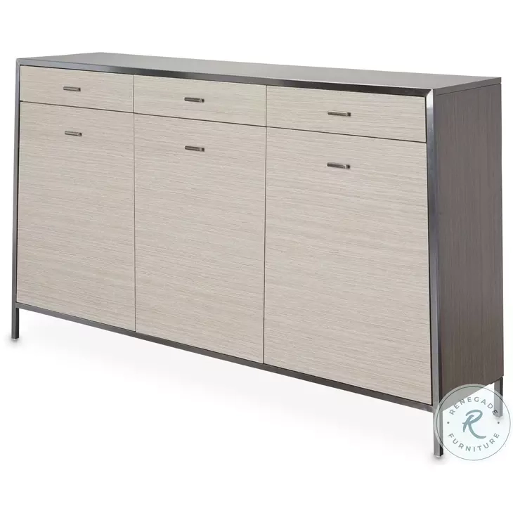 Silverlake Village Washed Oak Village Sideboard From Michael Amini ... throughout