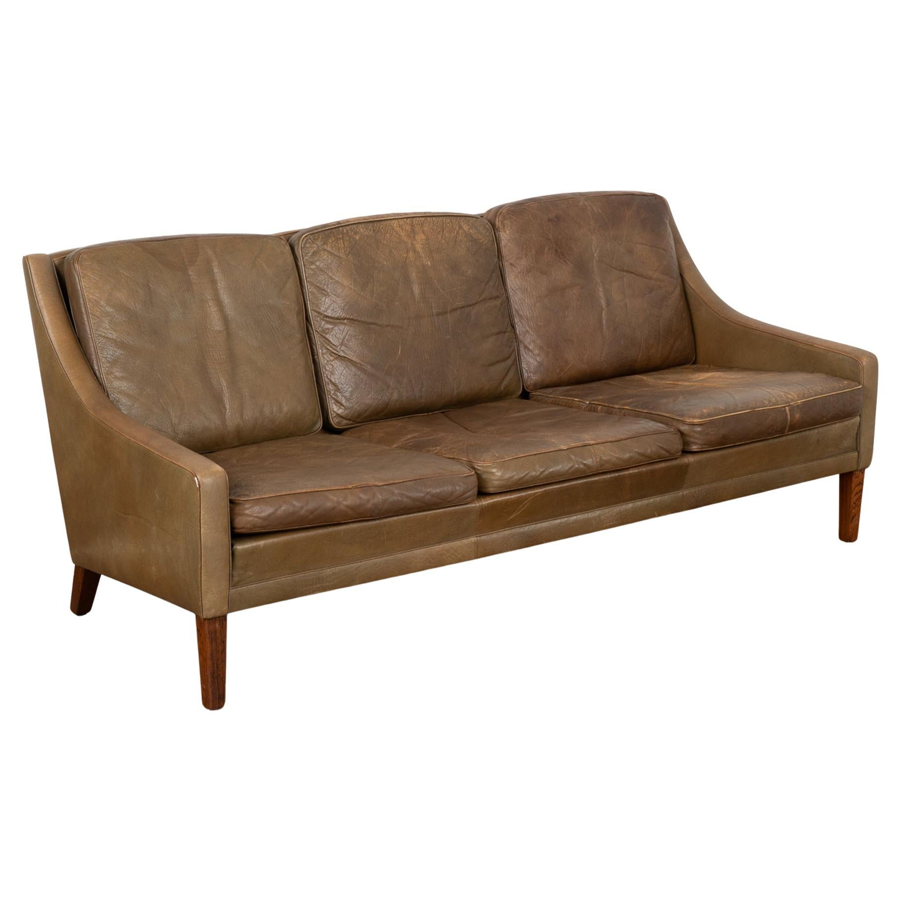 Vintage Mid-Century Ernest Race R57, 1965, Three-Seat Fabric And ... pertaining to Unpacking the Allure of a Brown Leather Mid-Century Lounge Sofa