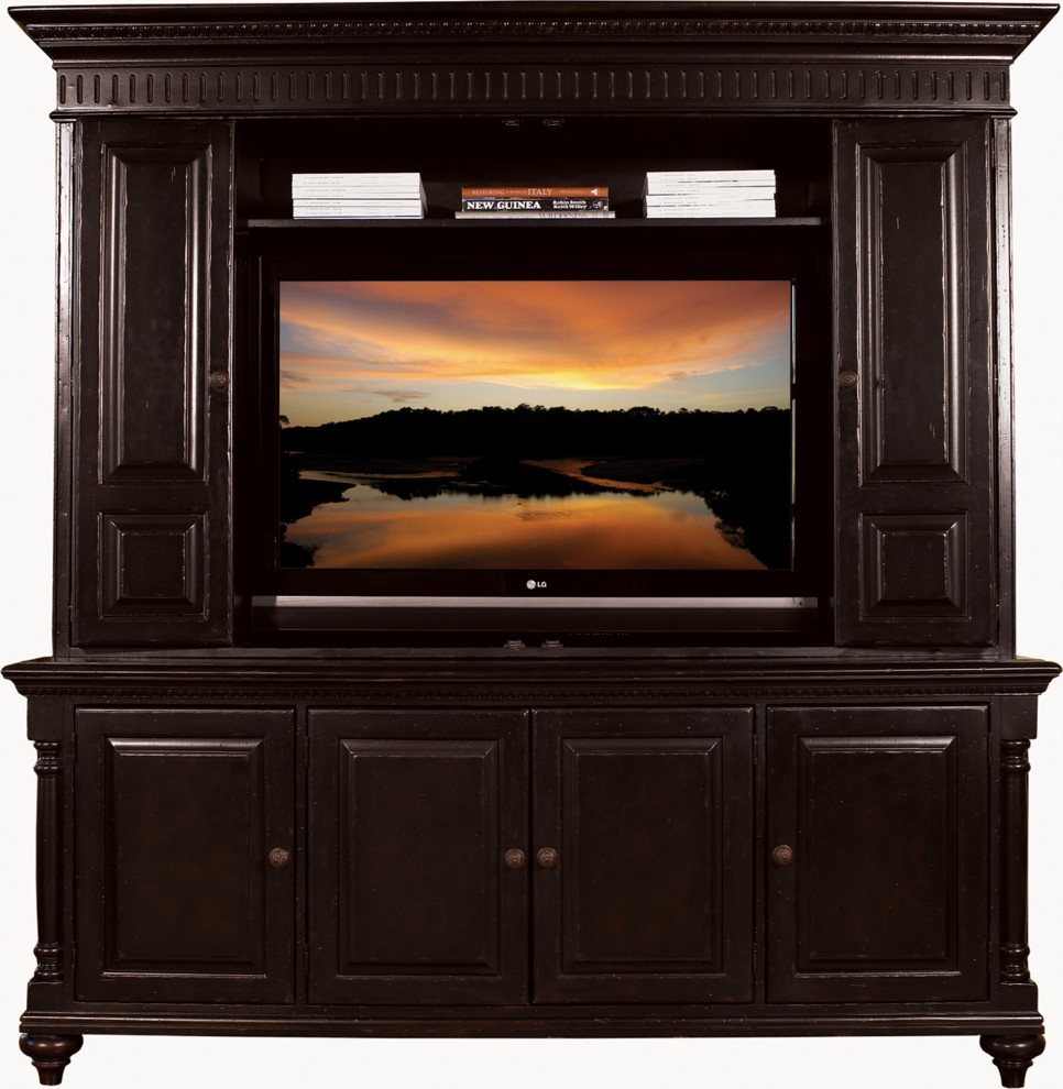 Wellington Media Console - Traditional - Entertainment Centers And Tv ... in