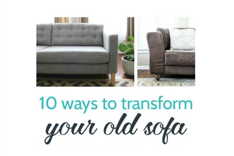 10 Ways To Transform Your Old Sofa - Lovely Etc. in How the Divani Casa Koeing Coral Sofa Can Transform Your Home Decor