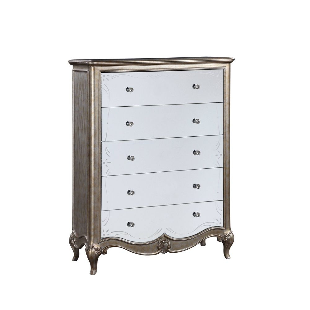 Unveiling the Charm of the ACME Northville Dresser in Antique Champagne