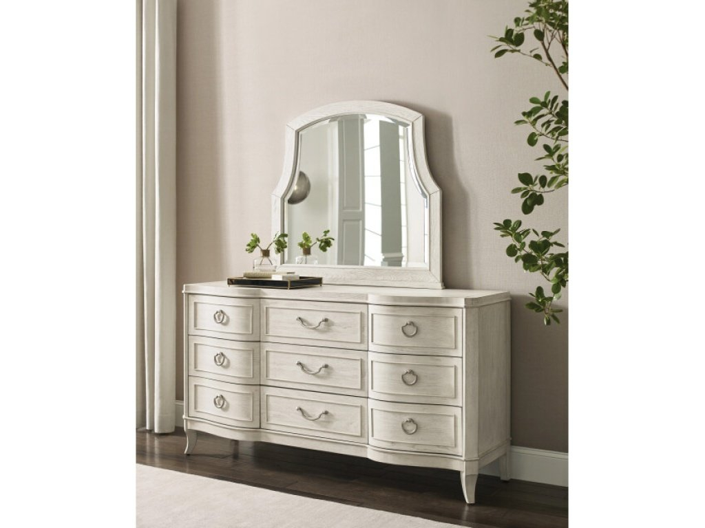 American Drew Emelie Nine Drawer Dresser Furniture Bedroom Chests ... inside
