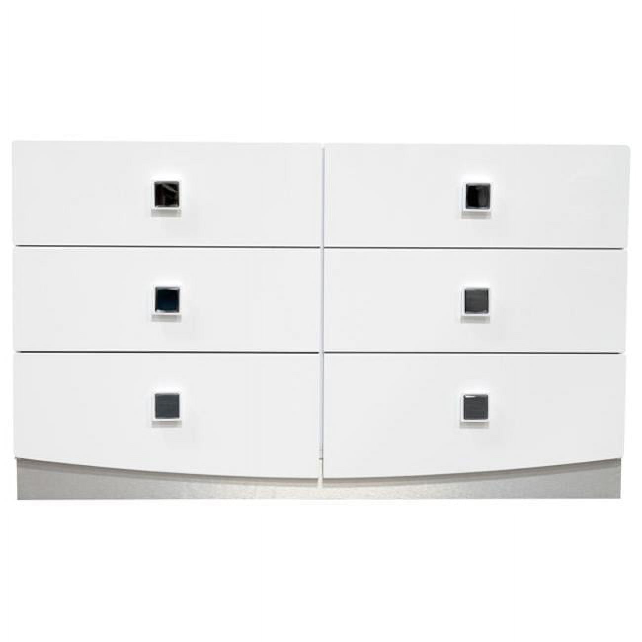 Mastering Modern Design The France High Gloss 6-Drawer Experience