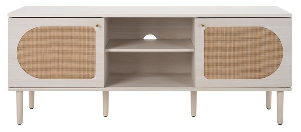 Med9610C Tv Stands - Furniture By Safavieh for The Appeal of the Safavieh Claude Media Stand Black/Natural for Home Entertainment