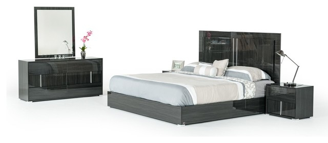 Modrest Ari Italian Modern Gray Dresser - Contemporary - Dressers - By ... within The Modrest Ari Gray Dresser A Deep Dive into Italian Craftsmanship and Style