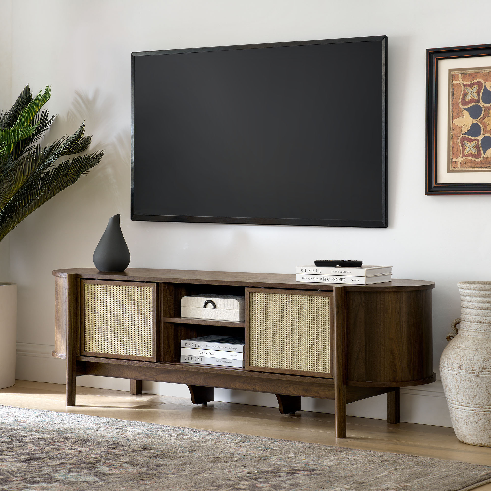 A Deep Dive into the Design and Functionality of the Reid 61″ TV Stand