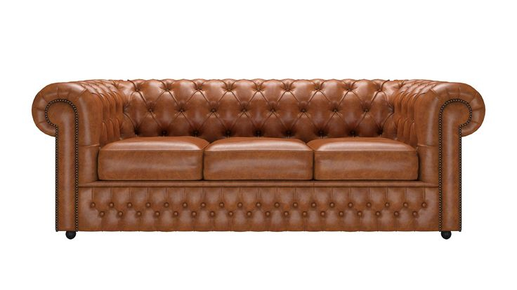 Old English Saddle | Chesterfield Sofa Bed, 3 Seater Sofa Bed, Leather ... regarding The Old English Saddle Sofa SS387-03-087 Style and Comfort Explained