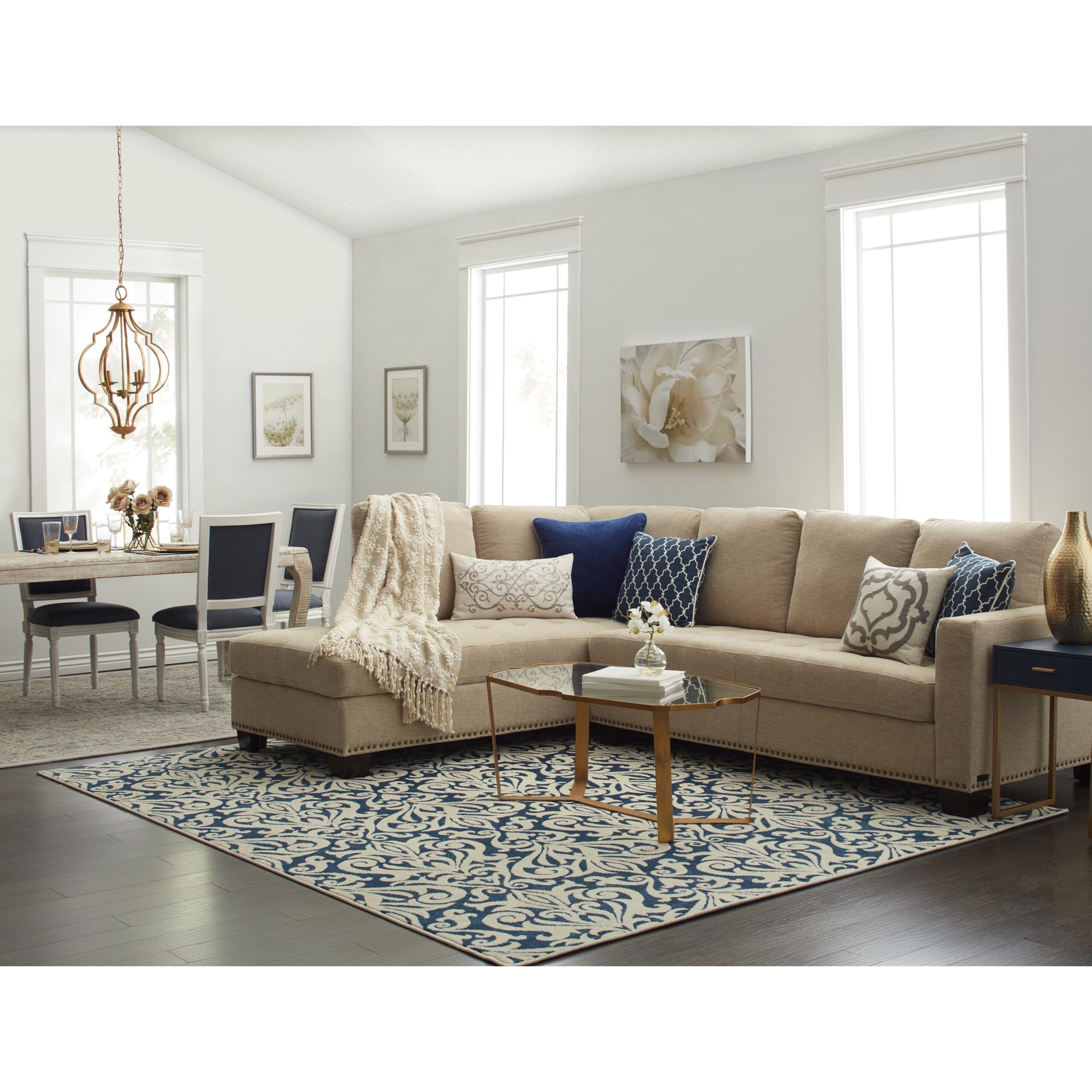 Sectional Sofas - Bed Bath &Amp; Beyond | Beige Couch Living Room, Tan ... regarding