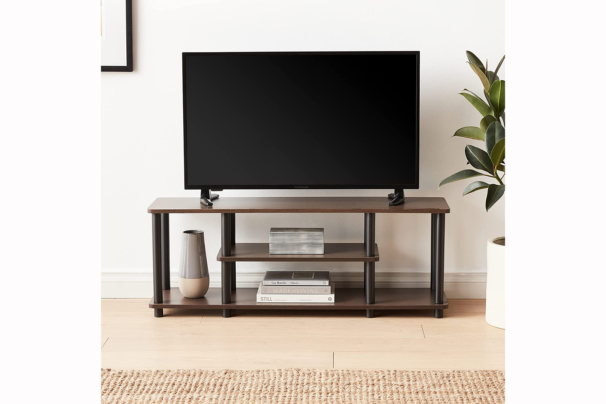 How the Furinno Turn-N-Tube Stand Enhances Media Rooms