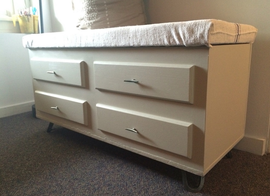 Tricia’s Dresser With Short Hairpin Legs – Modern Legs with