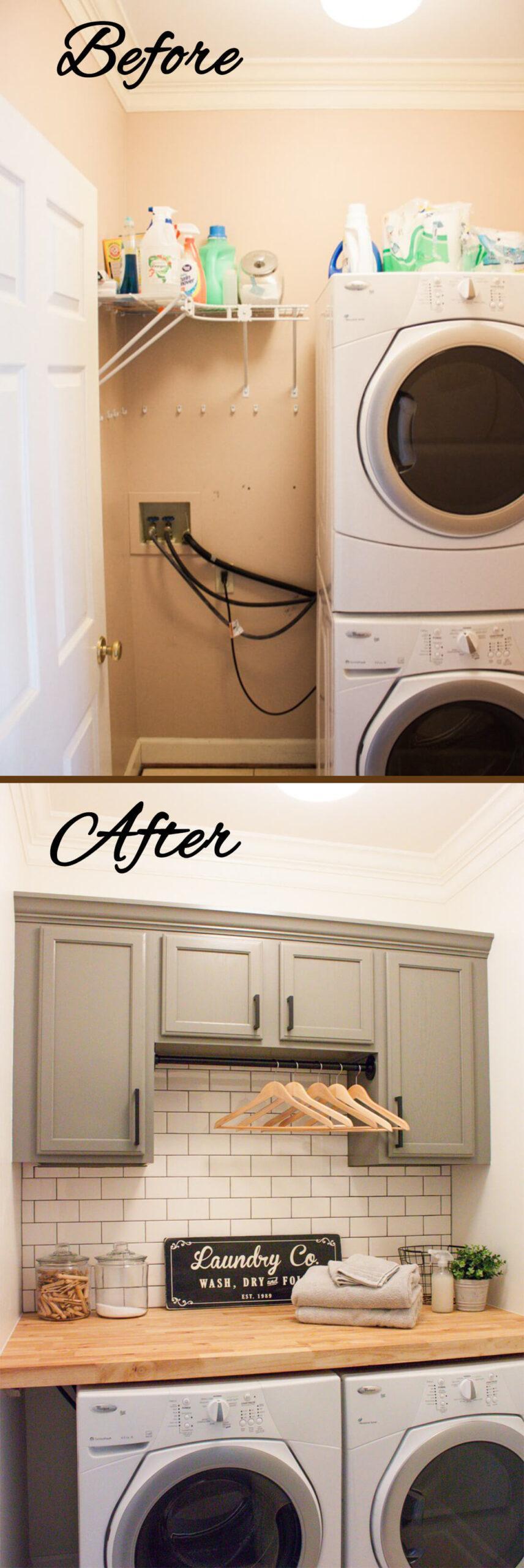 23 Best Budget Friendly Laundry Room Makeover Ideas And Designs For 2017 throughout Maximizing Your Laundry Room's Potential on a Tight Budget