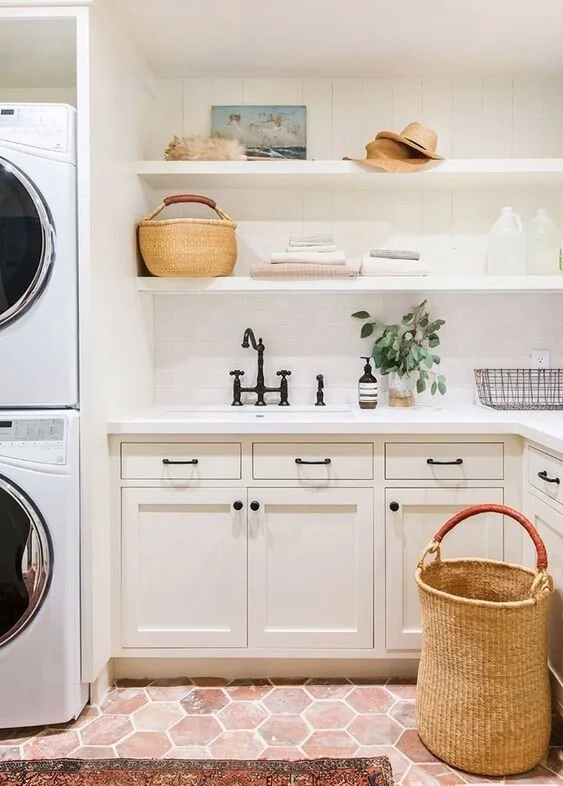35 Colourful And Cheerful Laundry Room Ideas And Designs — Renoguide ... regarding