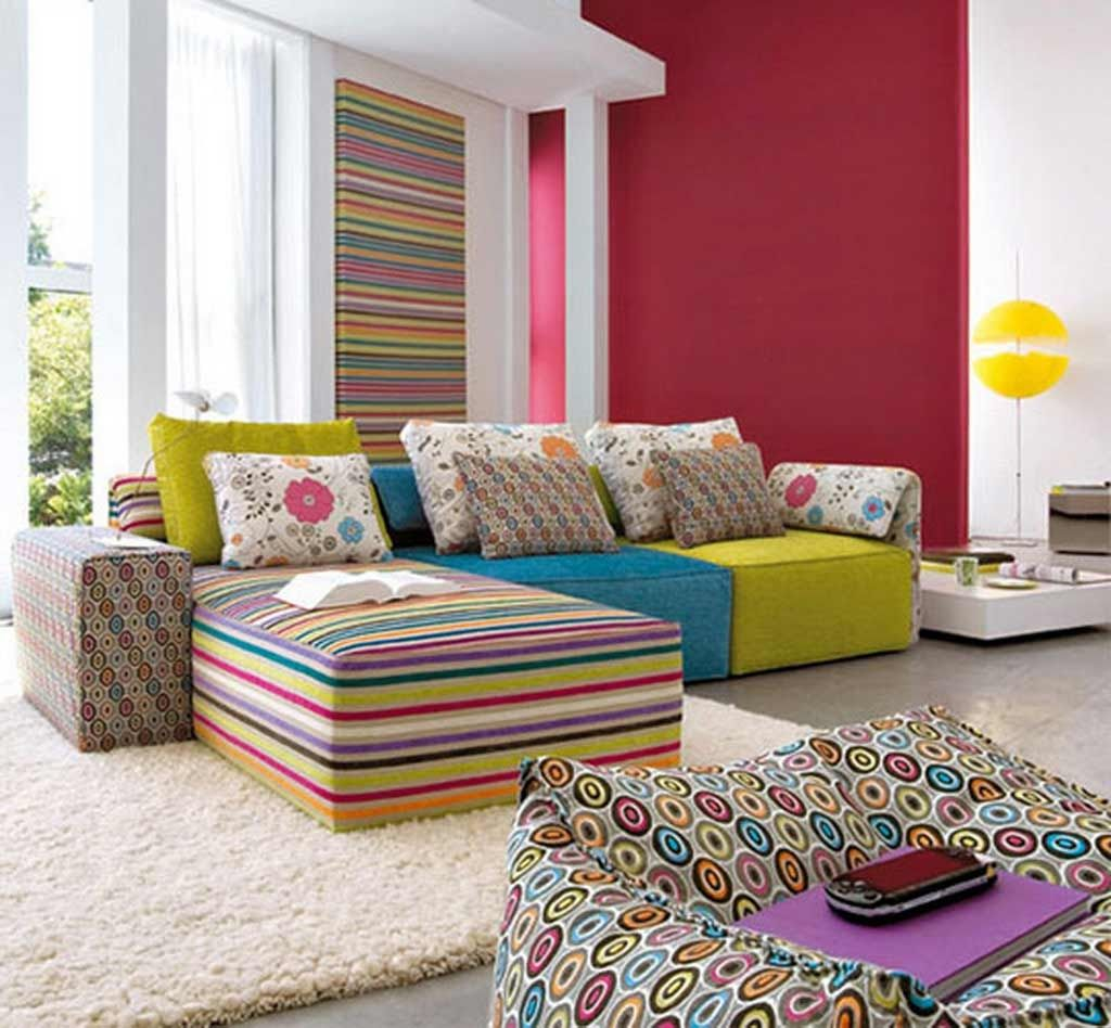 Colorful Sofas And Chairs – House Design And Decoration Ideas For ... inside