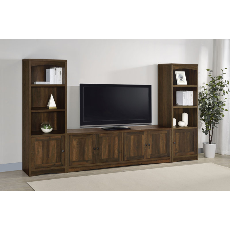 The Enduring Appeal of Dark Pine Engineered Wood TV Stands