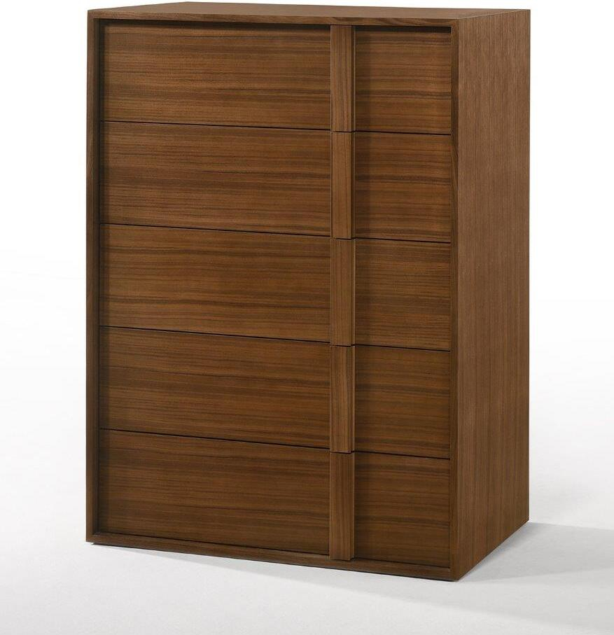 Nova Domus Berlin Modern Walnut Chest By Vig Furniture | 1Stopbedrooms throughout Discovering the Unique Features of the Nova Domus Berlin Modern Walnut Chest